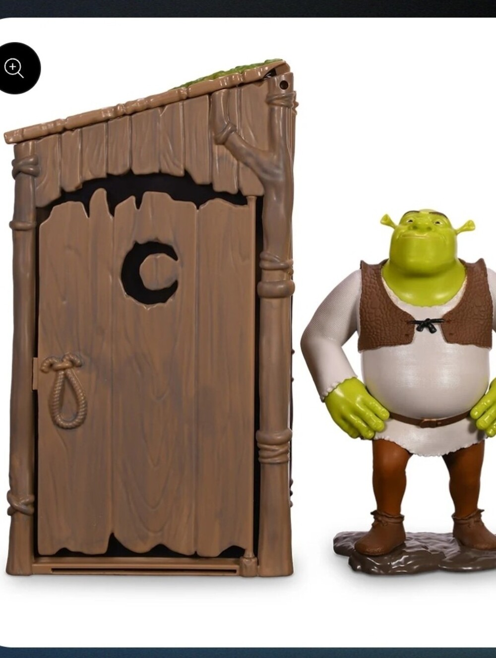 SHREK 25TH ANNIVERY OUTHOUSE POPCORN BUCKET NWT